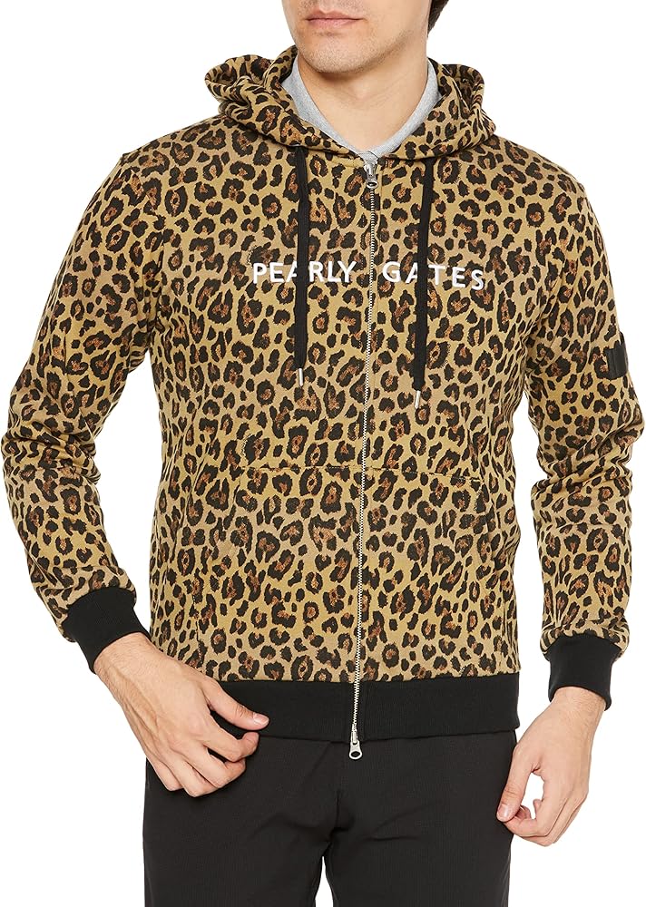 Amazon.co.jp: [パーリーゲイツ] メンズ パーカー 30/10裏毛シャドー