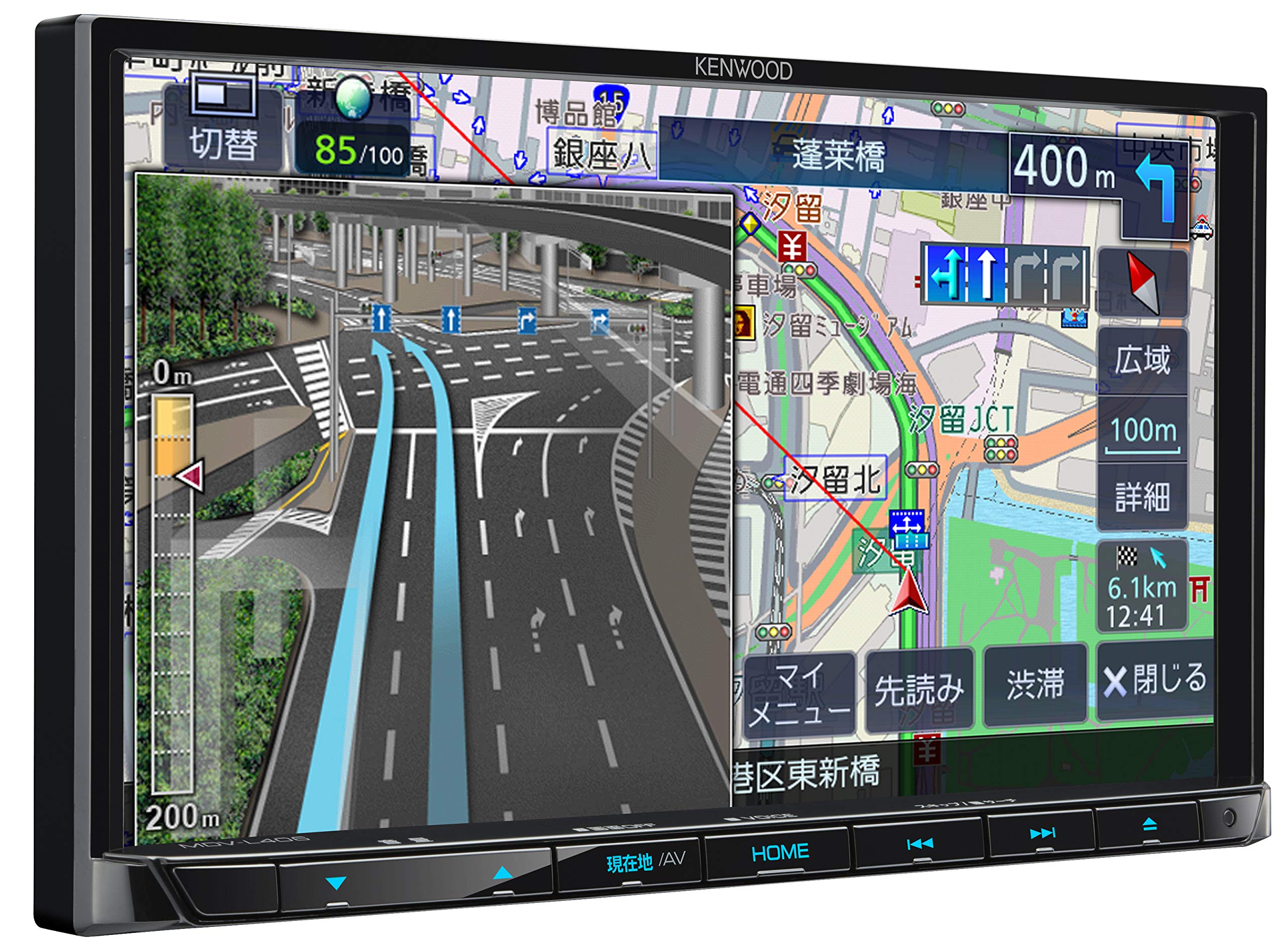Amazon | KENWOOD カーナビ 彩速ナビゲーションシステム MDV-L406 (7