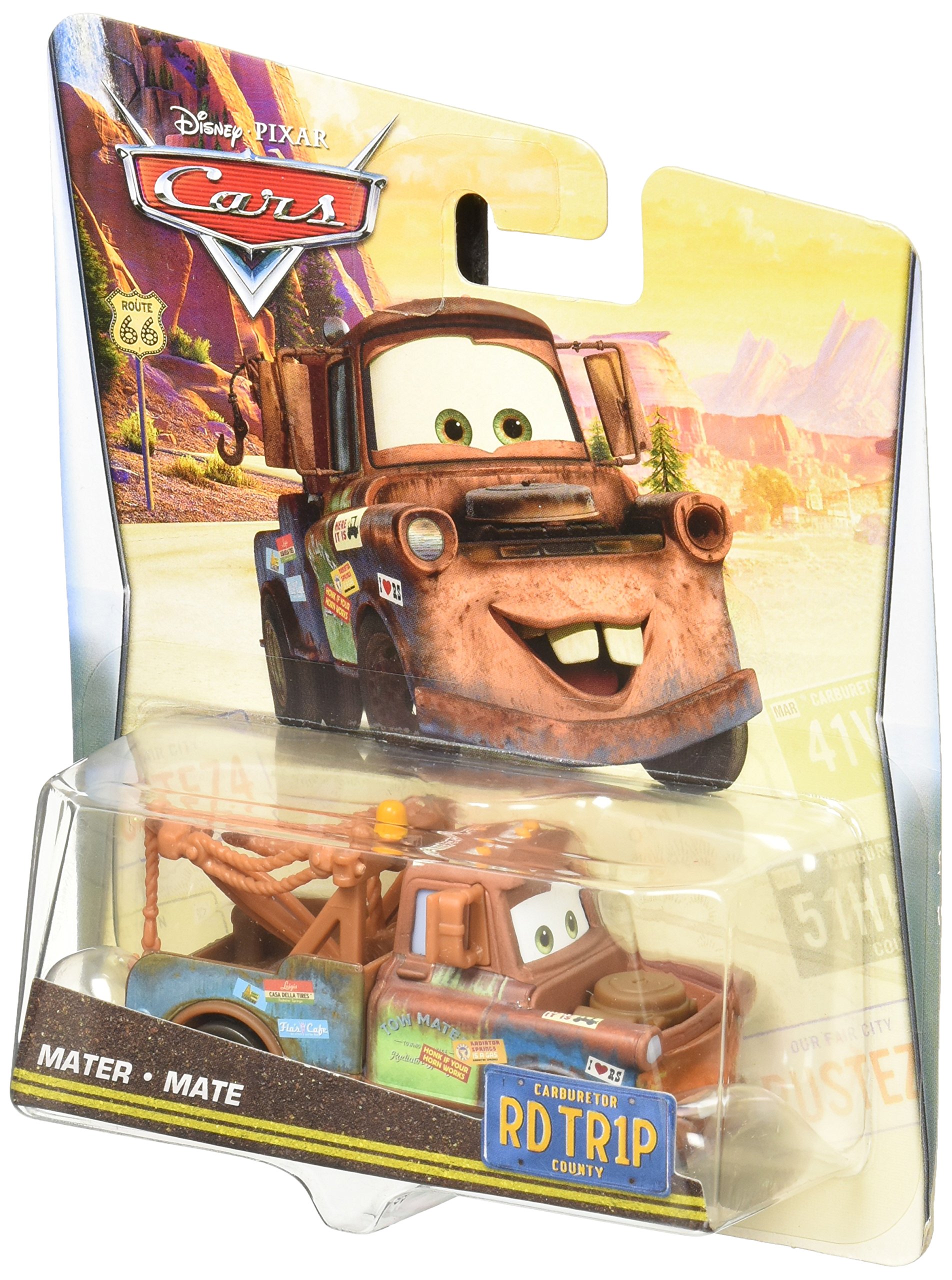Amazon.com: Disney/Pixar Cars, Carburetor County Road Trip, Mater