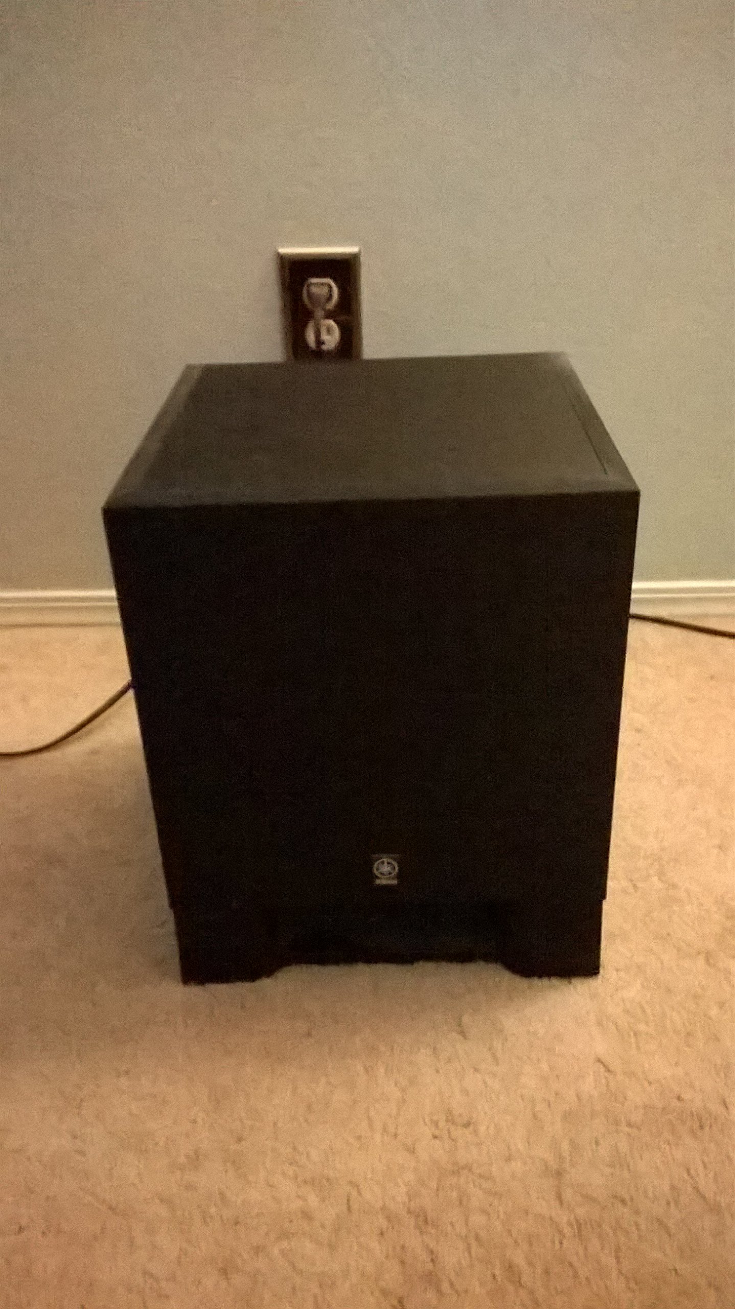 Amazon.co.jp: YAMAHA サブウーファー(1本) YST-SW010B : 家電＆カメラ