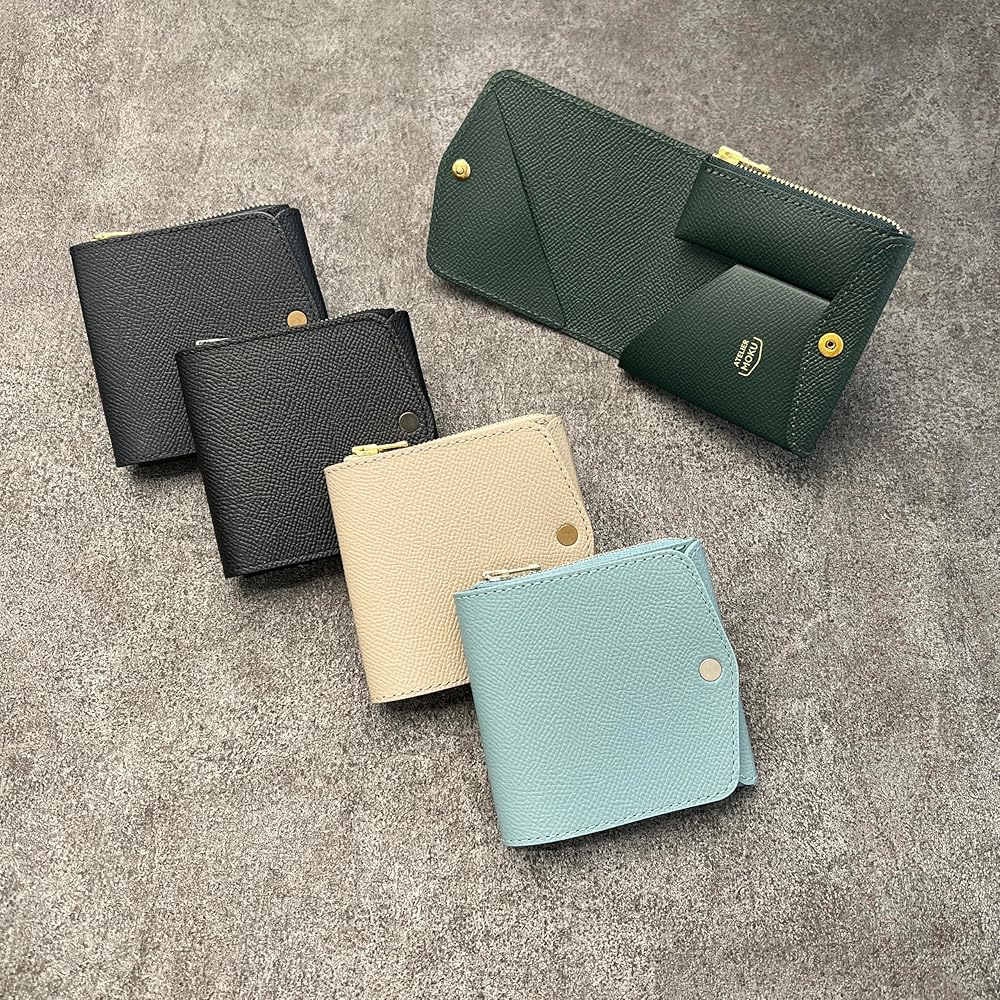 Amazon | [moku] 小さく薄い財布Saku ver.3 Plusノブレッサカーフ