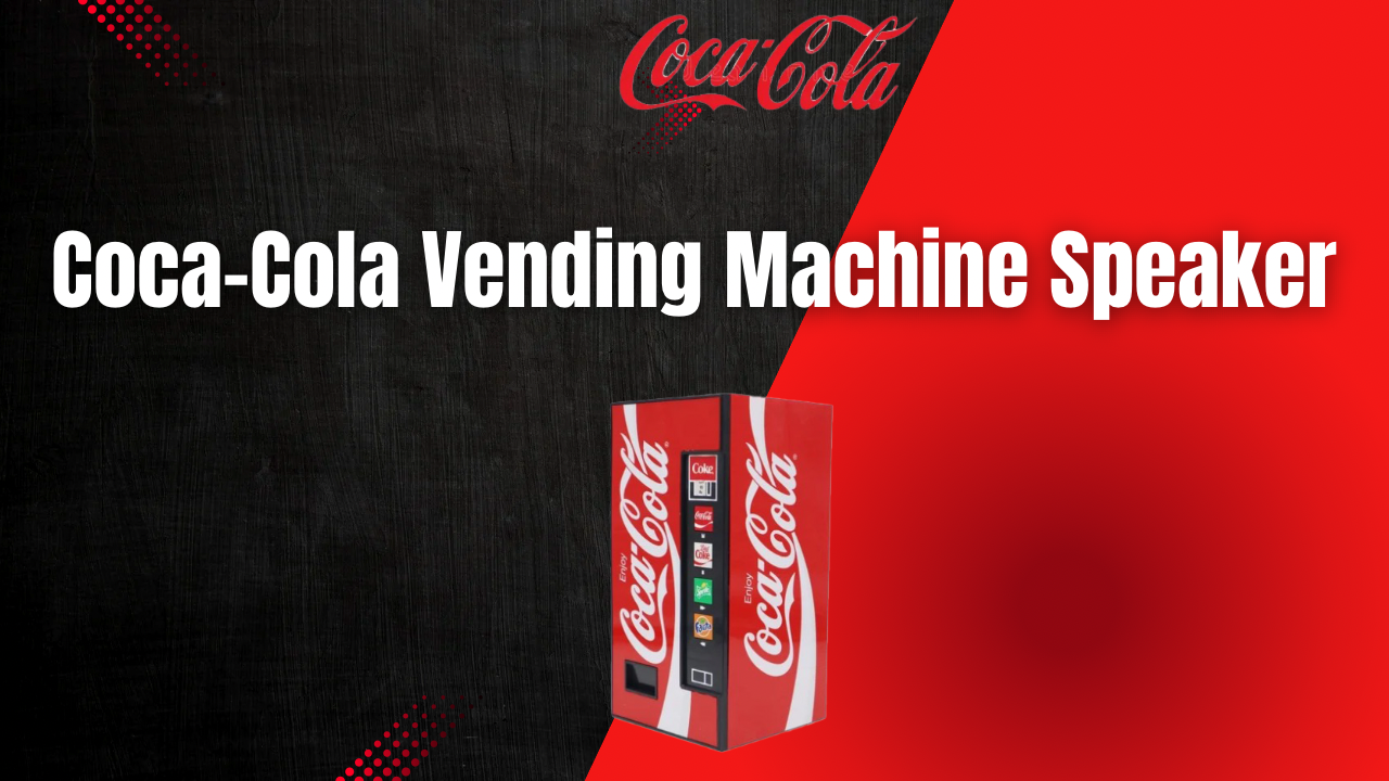 Amazon.com: Coca-Cola Vending Machine Bluetooth Speaker, Dual 5W