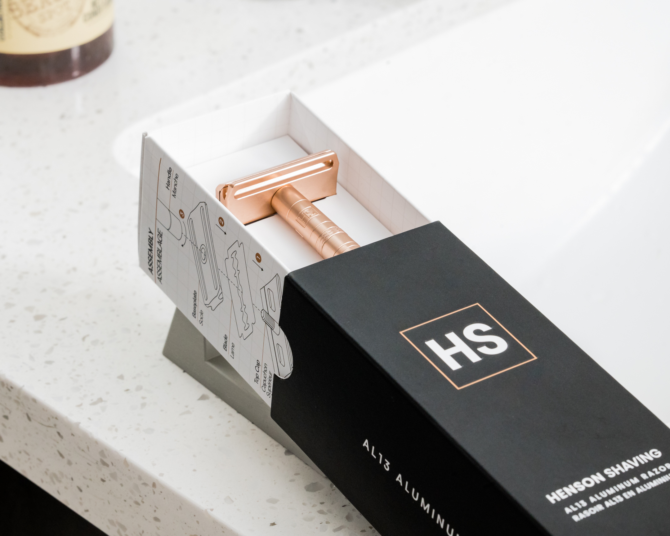 Amazon.com: Henson Shaving Razor - Copper Double Edge Safety Razor