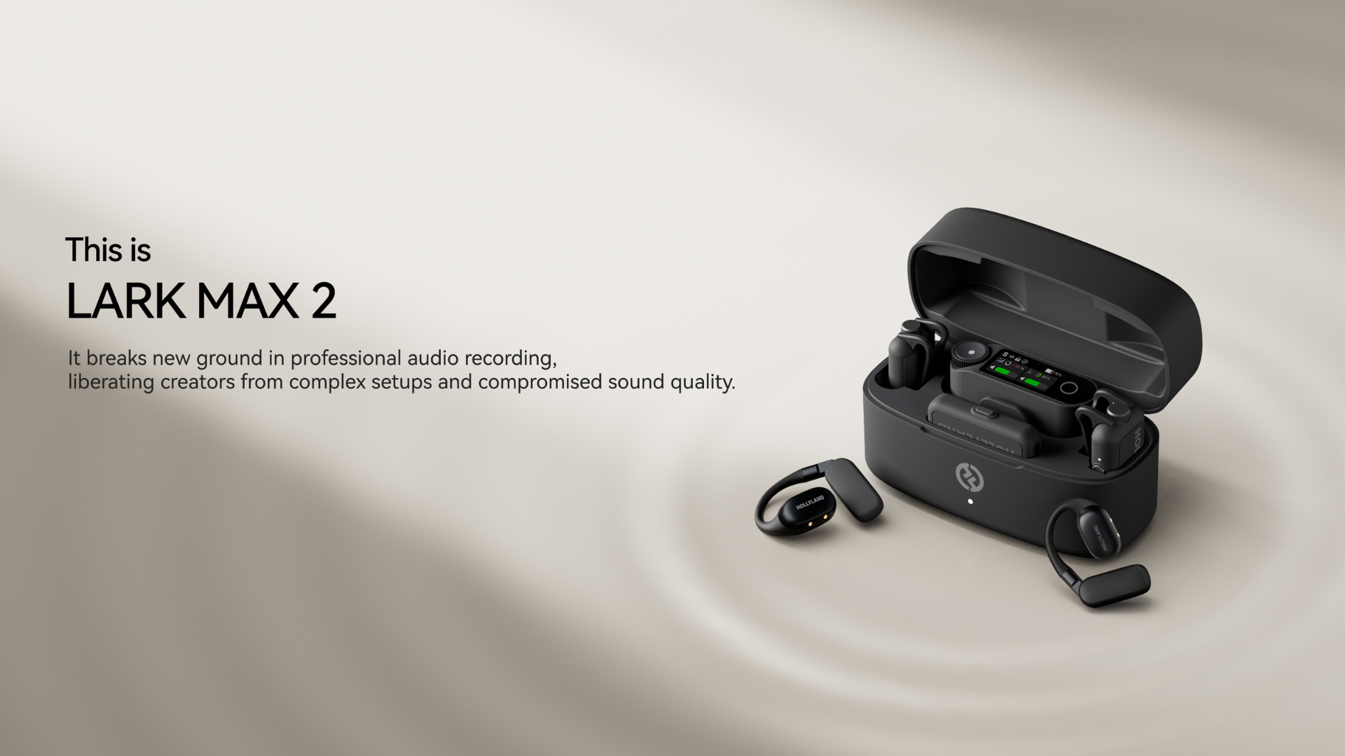 Amazon.com: Hollyland Lark MAX 2 Wireless Microphone for iPhone