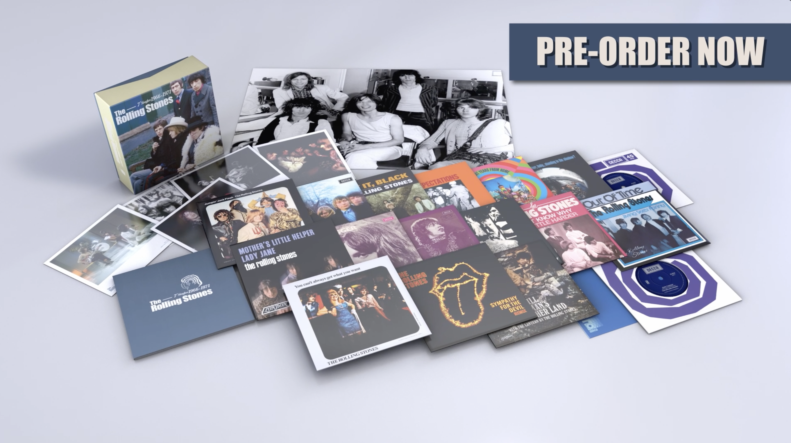 Amazon.com: The Rolling Stones Singles 1966-1971[18 x 7