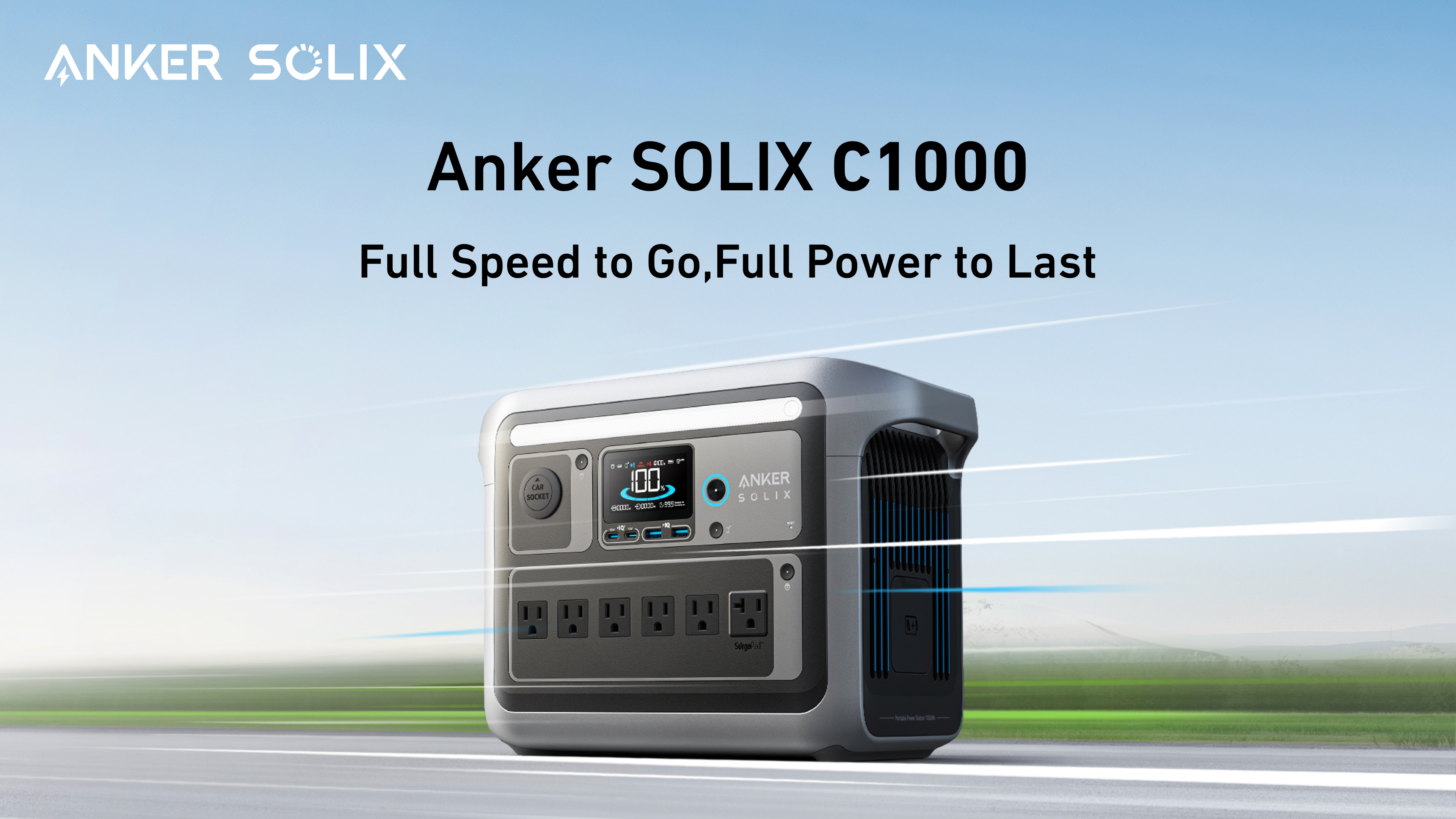 Amazon.com : Anker SOLIX C1000 Portable Power Station with 200W