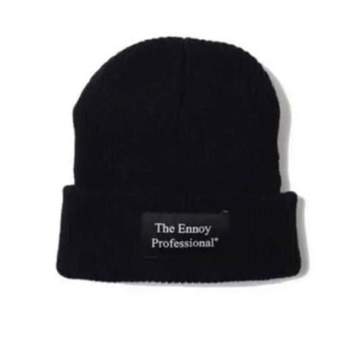 Amazon.co.jp: ennoy ニット帽 黒 ブラック スタイリスト私物 エンノイ
