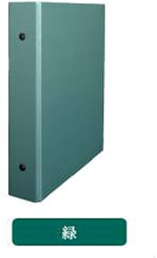 Amazon.co.jp: 信誠堂 プレミアムバインダーA5グリーン : 文房具