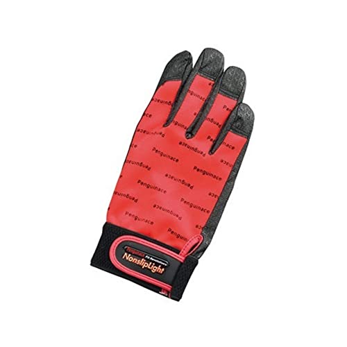 Amazon | ペンギンエースノンスリップライトPパターンマジック赤M