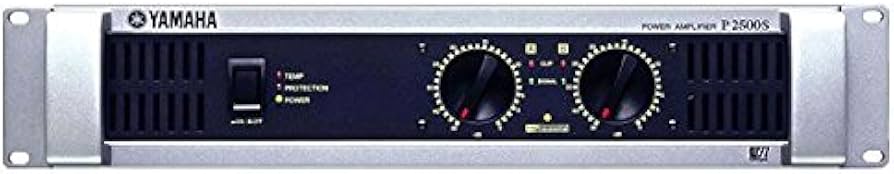 Amazon.co.jp: YAMAHA ヤマハ パワーアンプ P2500S : 楽器・音響機器