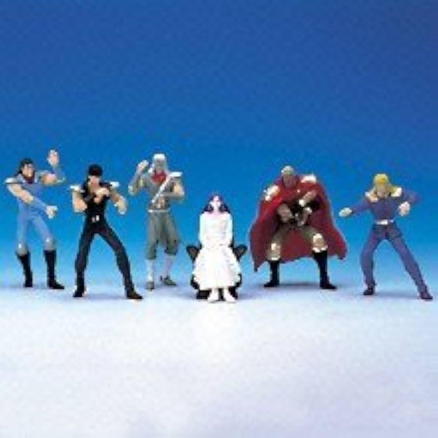 Amazon | HGシリーズ 北斗の拳 〜世紀末救世主登場編〜 全6種セット