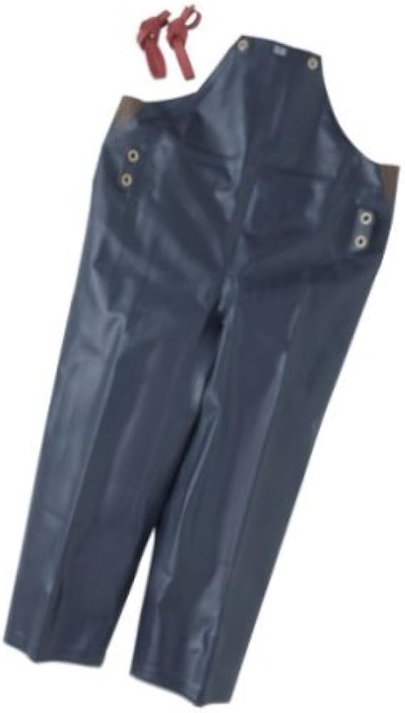 Amazon.co.jp: 弘進ゴム Sサンテックス 胸付ズボンⅡ型W ネイビー L