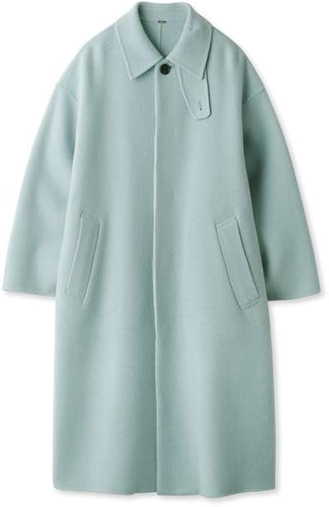 Amazon | [ミラオーウェン] ドロップショルダーステンカラーコート