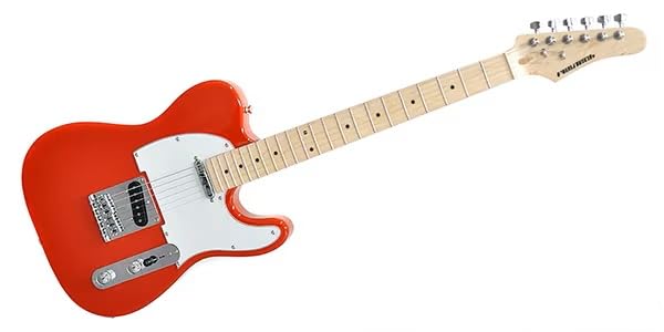 Amazon | PLAYTECH (プレイテック) エレキギター TLタイプ Maple Red