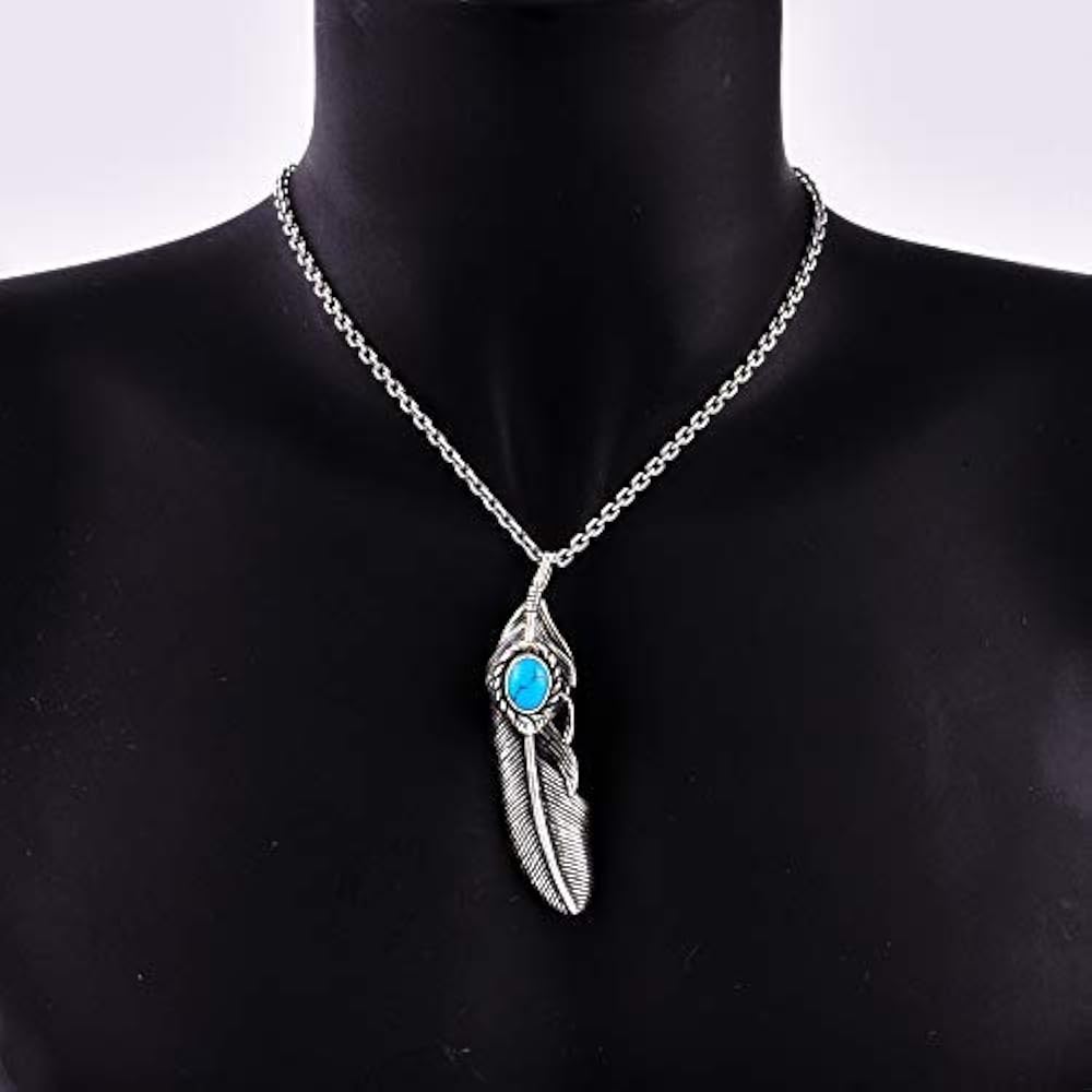 Amazon | [TRUELEMENTS] トルゥーエレメント メンズ ネックレス 羽