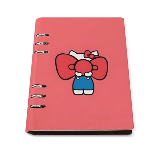 Amazon.co.jp: ハローキティ システム手帳 PU ノートメモ帳 バインダー