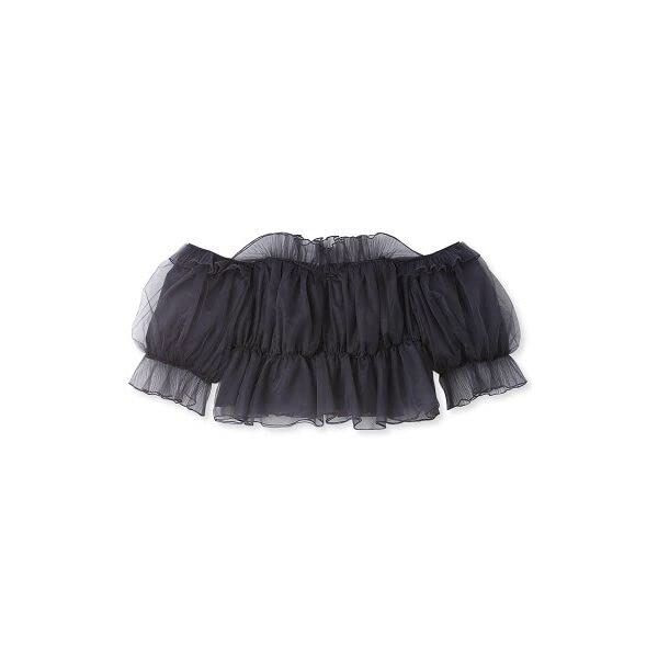 Amazon | [スナイデル] ボリュームギャザーフリルオフショルブラウス