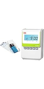 Amazon.co.jp: マックス タイムレコーダー ER-60SU タイムカード200枚