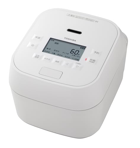 Amazon | TOSHIBA(東芝) 炊飯器 炎匠炊き 5.5合 RC-10HGW(W) グラン