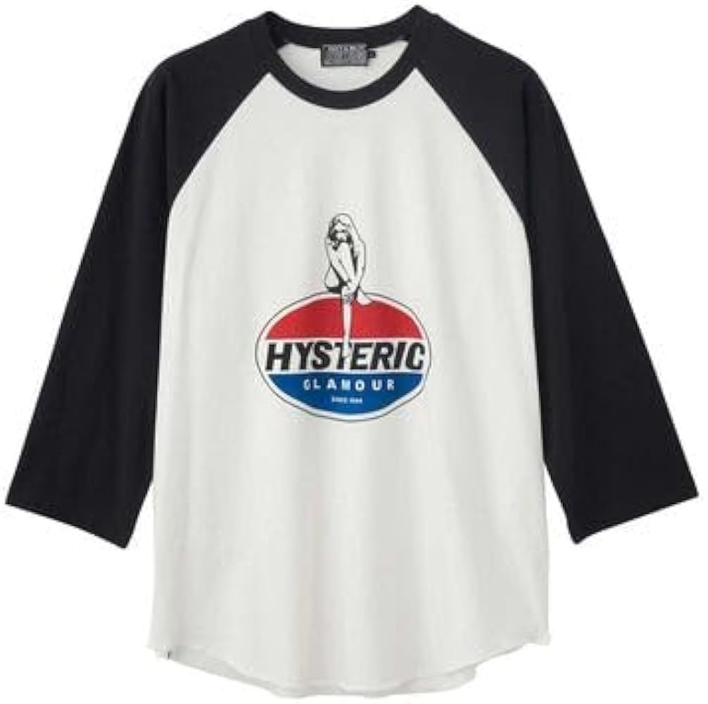 Amazon | [ヒステリックグラマー] GIRL ON THE TOP 七分袖Tシャツ