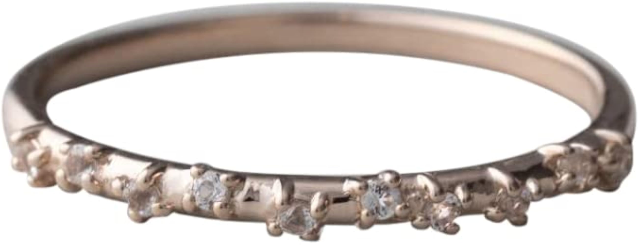 Amazon | (エテ) ete K10MPG ムード ホワイトトパーズ リング 721021