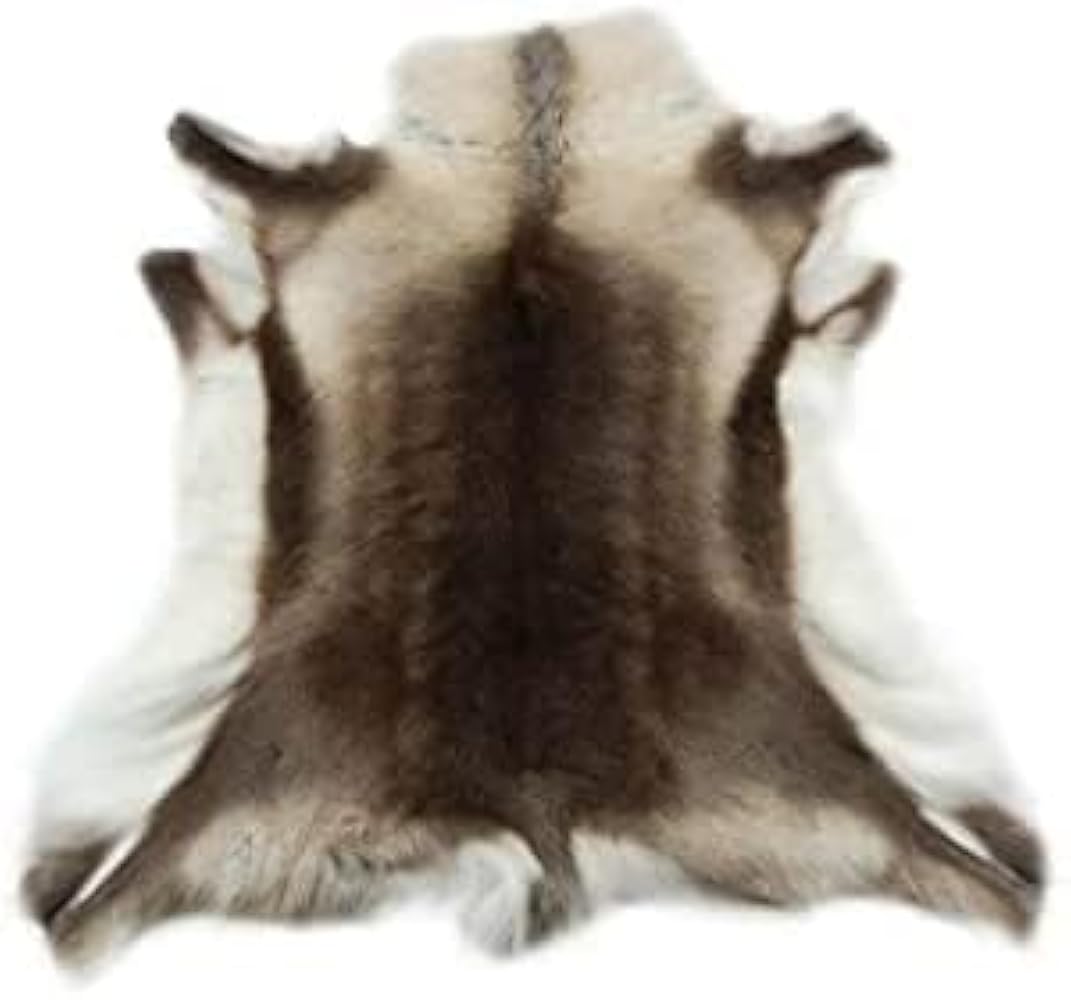 Amazon.co.jp: トナカイの毛皮 【天然】【防水】スウェーデン産