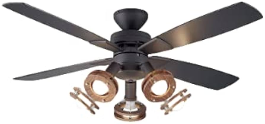 Amazon | 大光電機(DAIKO) LEDシーリングファン 灯具可動 LED電球7.4W