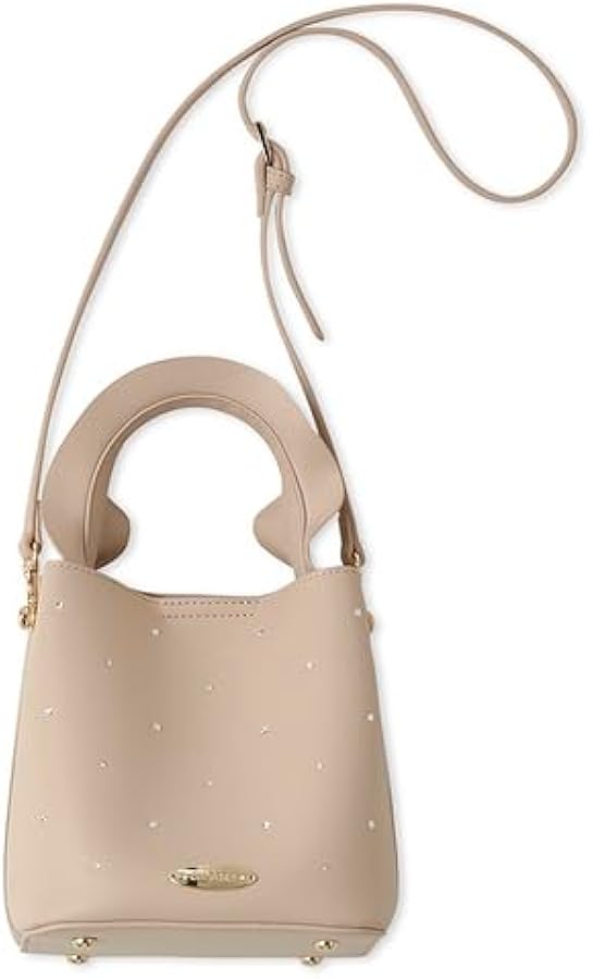 Amazon | [セルフォード] クリスタルドットワンハンドルバッグ