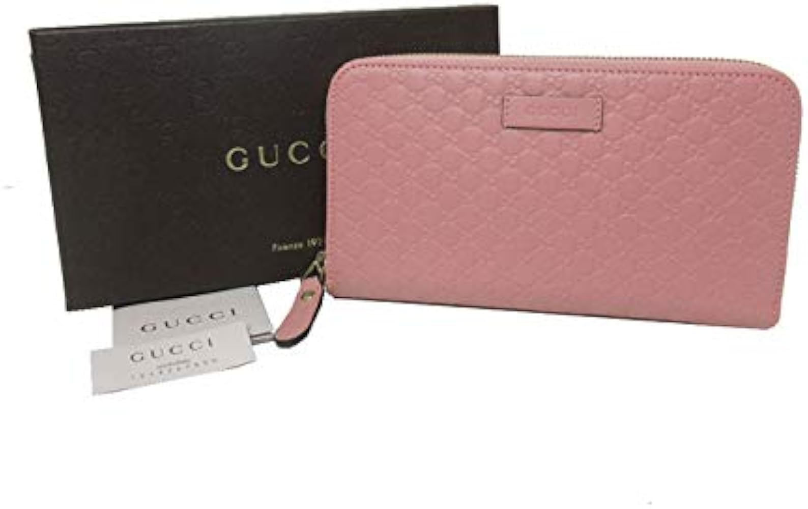 Amazon | [グッチ] 財布 449391 マイクロGG レザー ラウンドファスナー