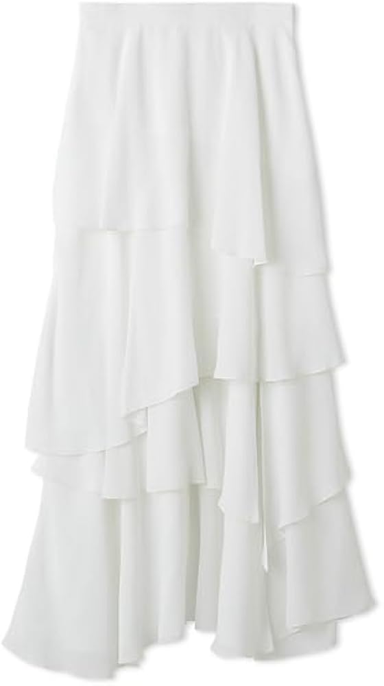 Amazon.co.jp: [フレイ アイディー] セミシアーティアードスカート