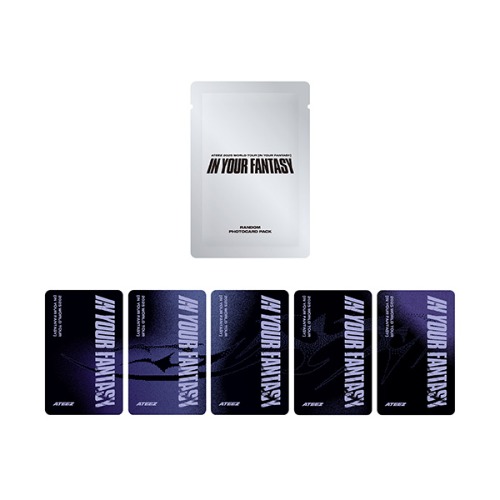 2025 ATEEZ WORLD TOUR IN YOUR FANTASY - RANDOM PHOTOCARD PACK - KQ