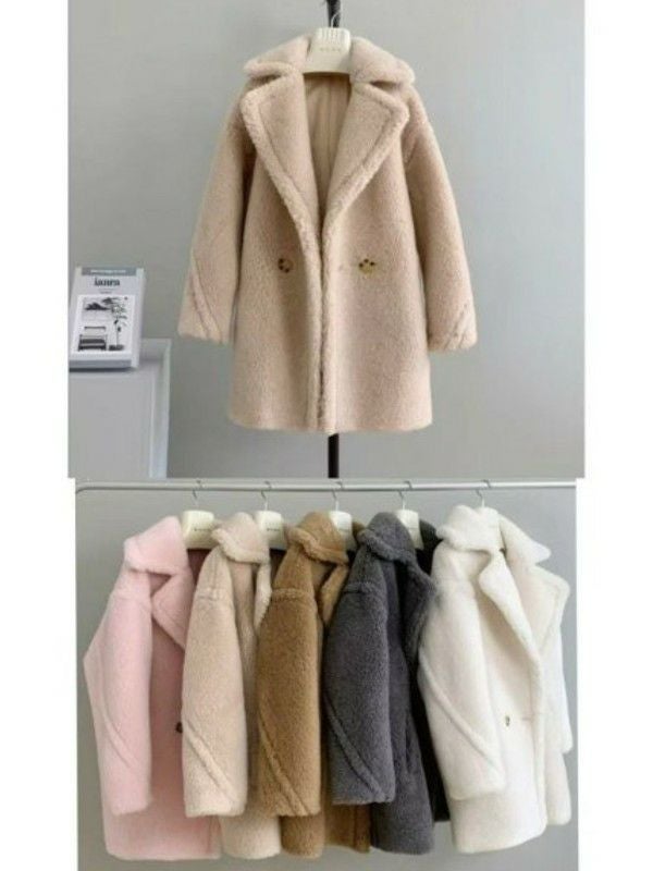 一部即納 5color WOOL ボア ミディ丈 ショート コート | LiLiRena