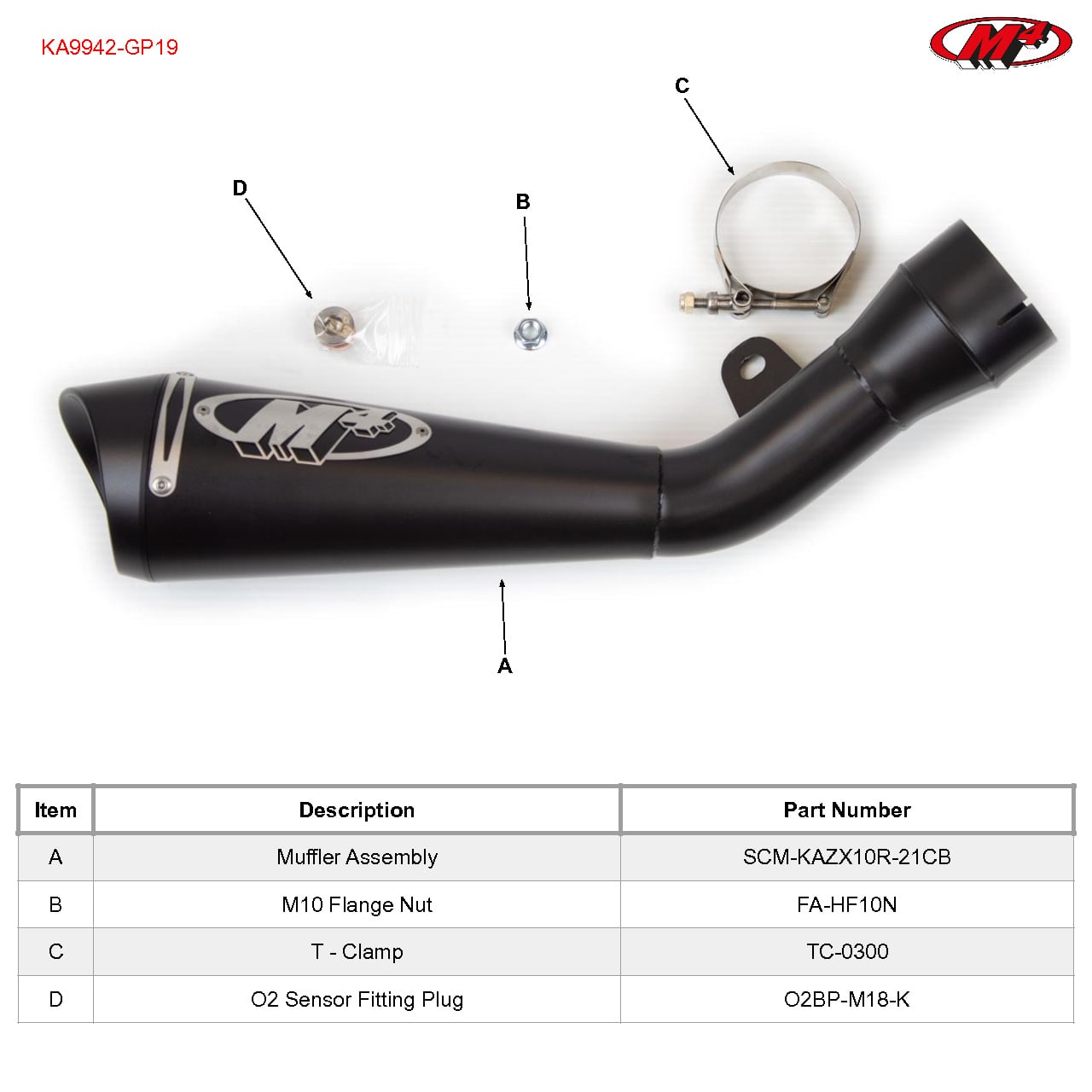 2021-2026 Kawasaki ZX-10R Slip-On GP19 – Shop M4 Exhaust