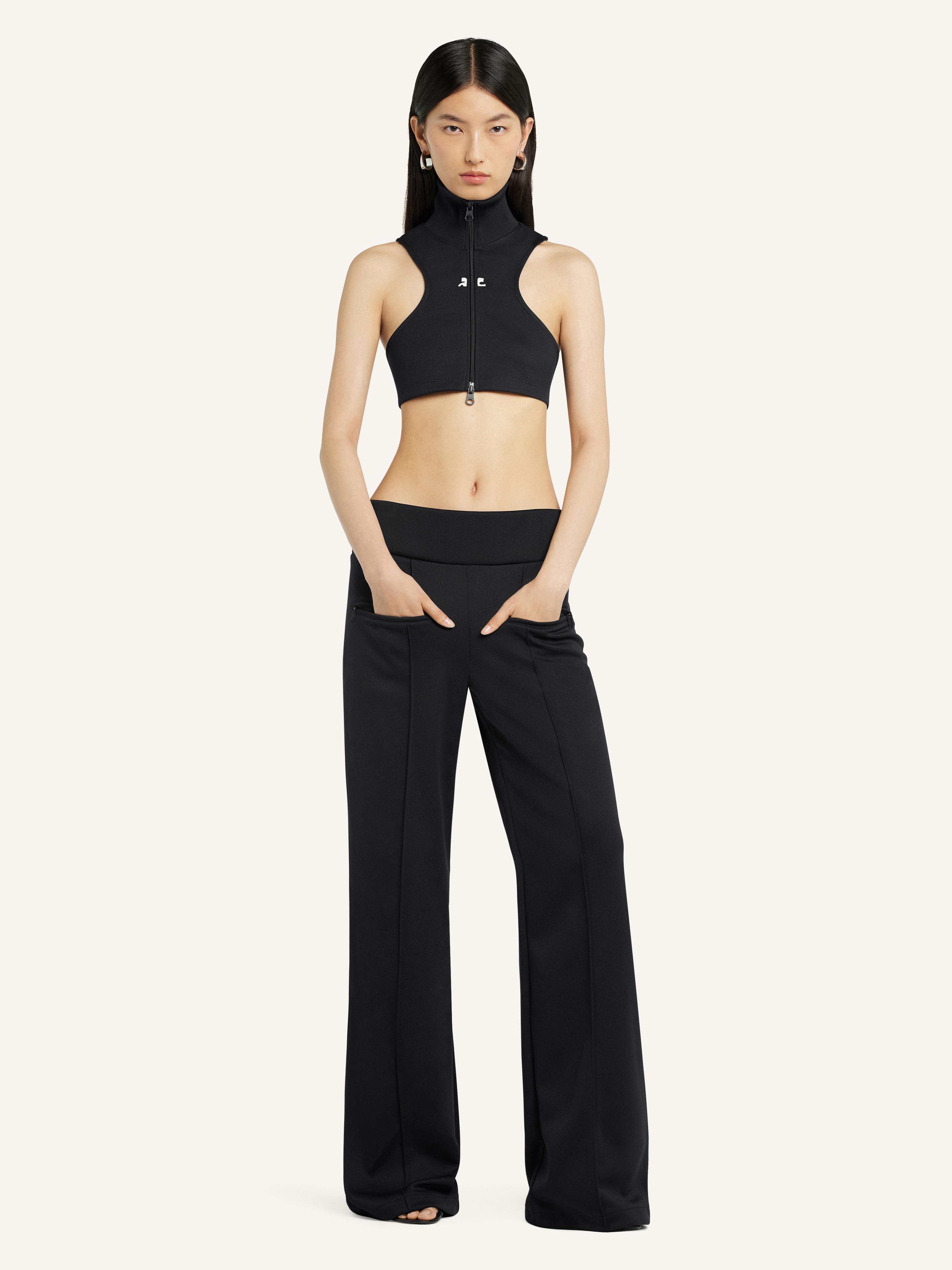 INTERLOCK TRACKSUIT PANTS - courrèges