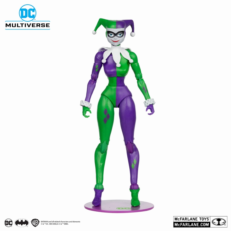 ハーレクイン43cm大型フィギュア クレイジートイズ ( 訳あり )一点限り