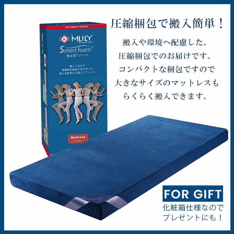 11cm優反発マットレス エムリリー