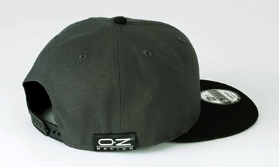 OZ x NEW ERA 9FIFTY フラットキャップ グレー/ブラックバイザー