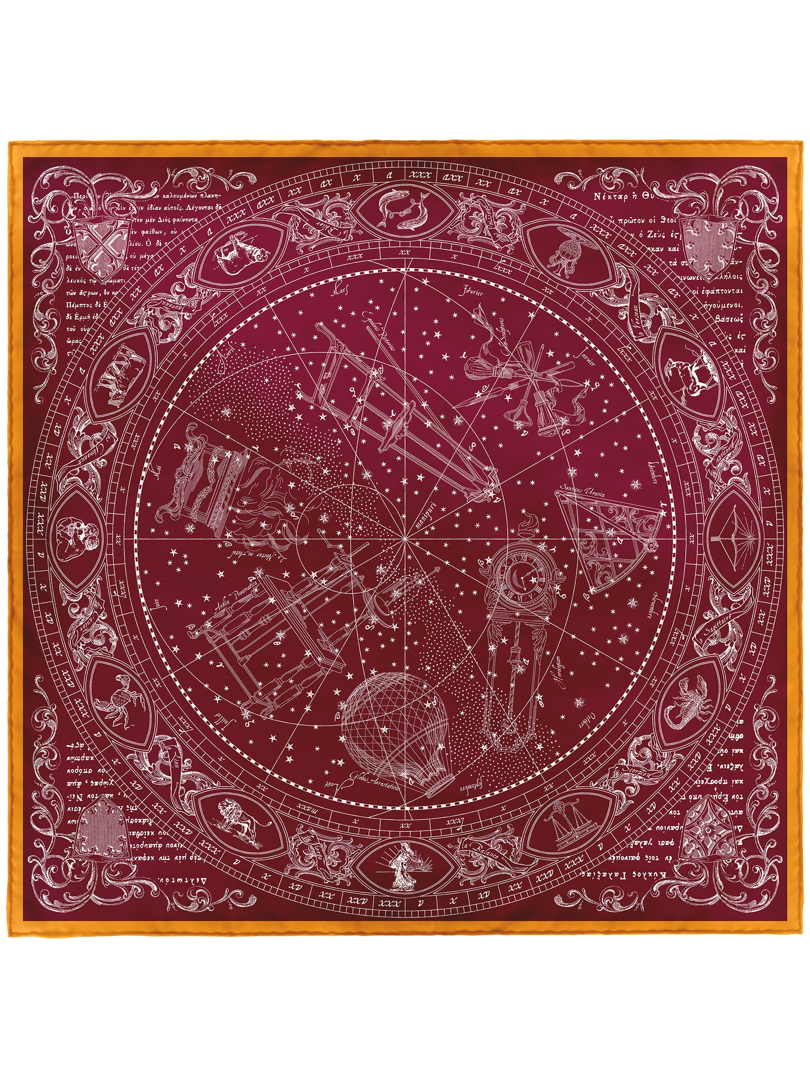 シルクスカーフ65＞天界図 – manipuri