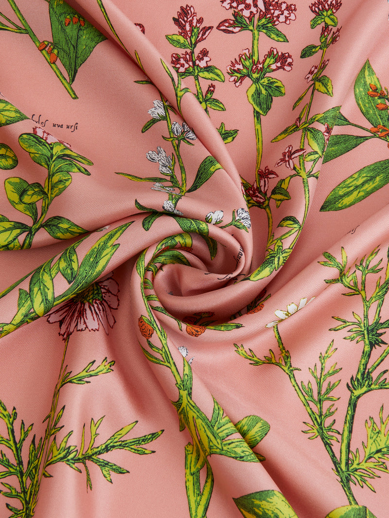 シルクスカーフ65＞ アンティークフラワー – manipuri