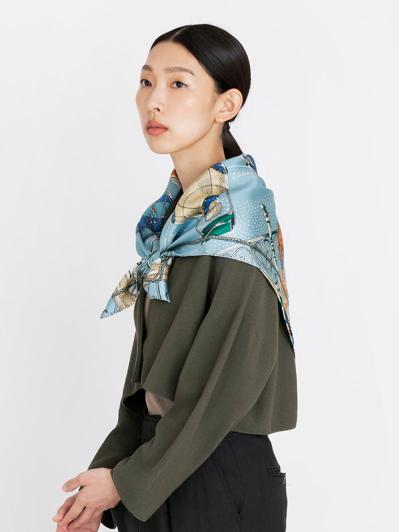 シルクスカーフ88＞バルーンスカイ – manipuri