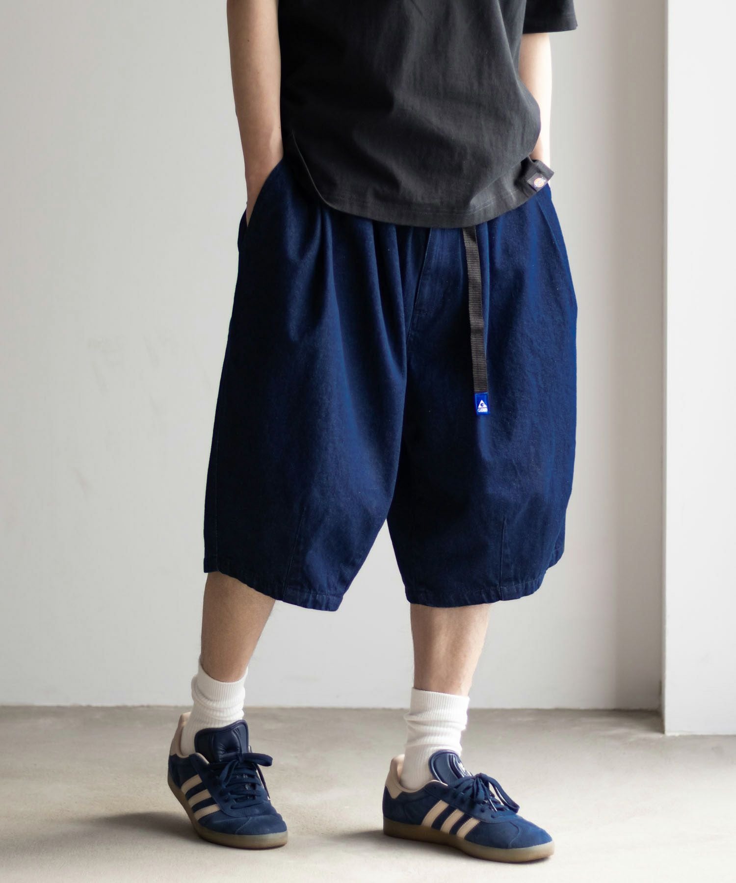 GERRY タックワイドショートパンツ メンズ