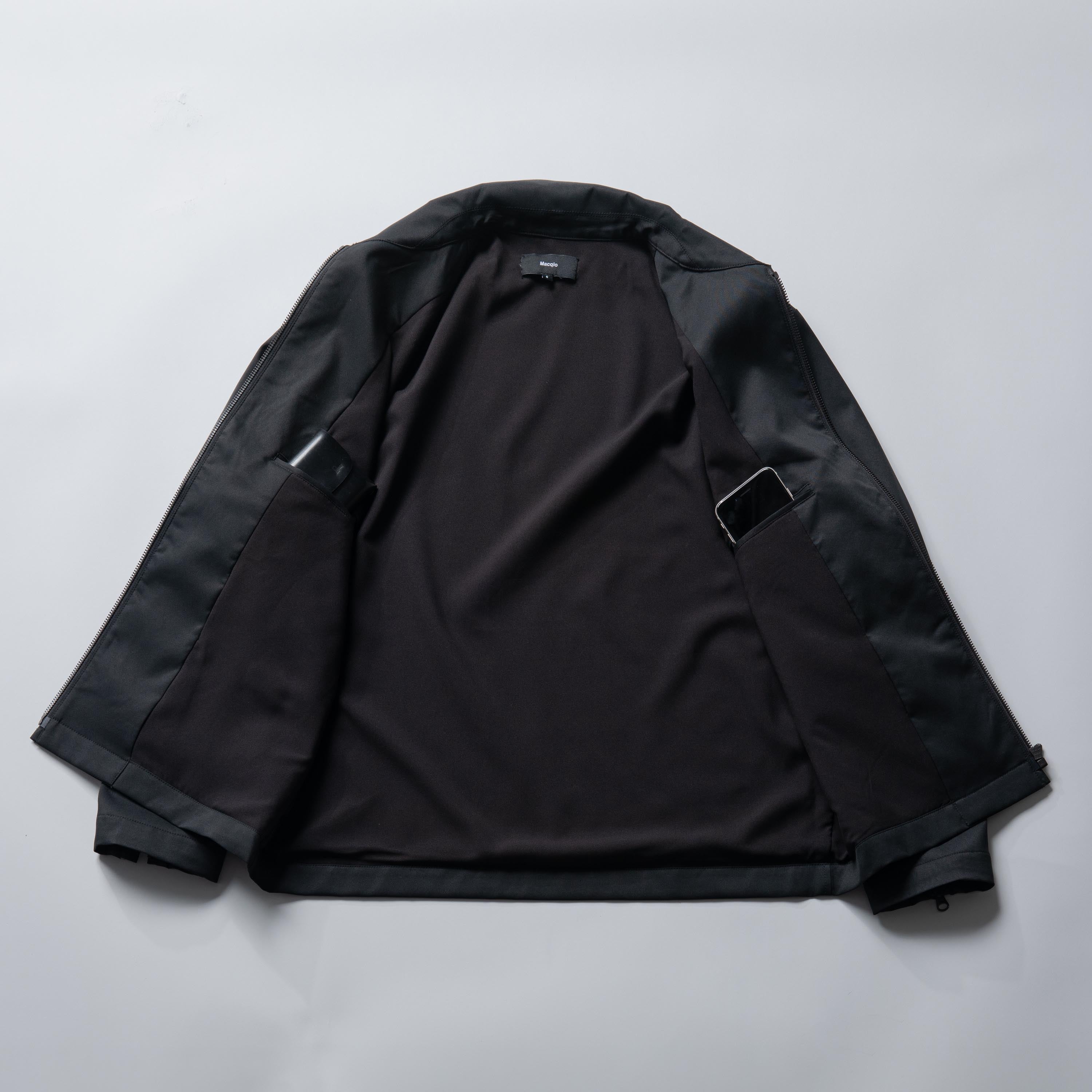 ultimex × polartec] washable zip half coat – Macqlo