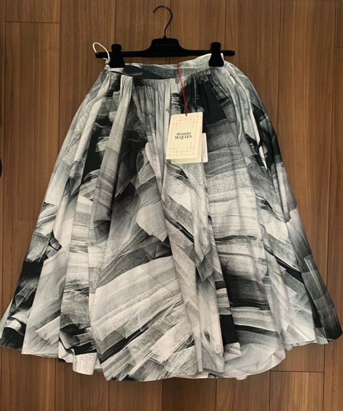 Alexander McQueenのドレープミディスカート☆｜Comme d'habitude