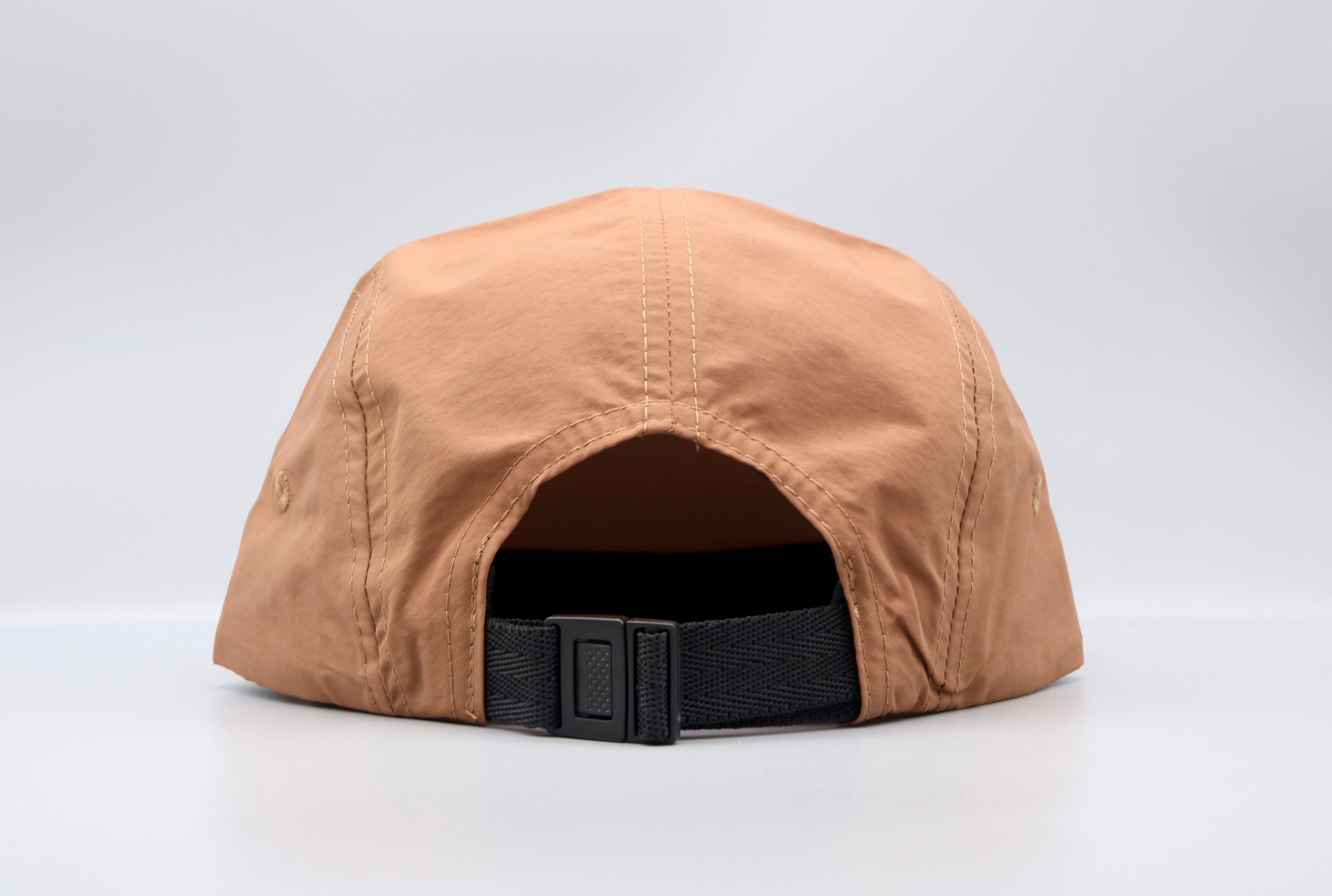 Nylon 5 Panel Cap - Brown – MadBeans Beanies