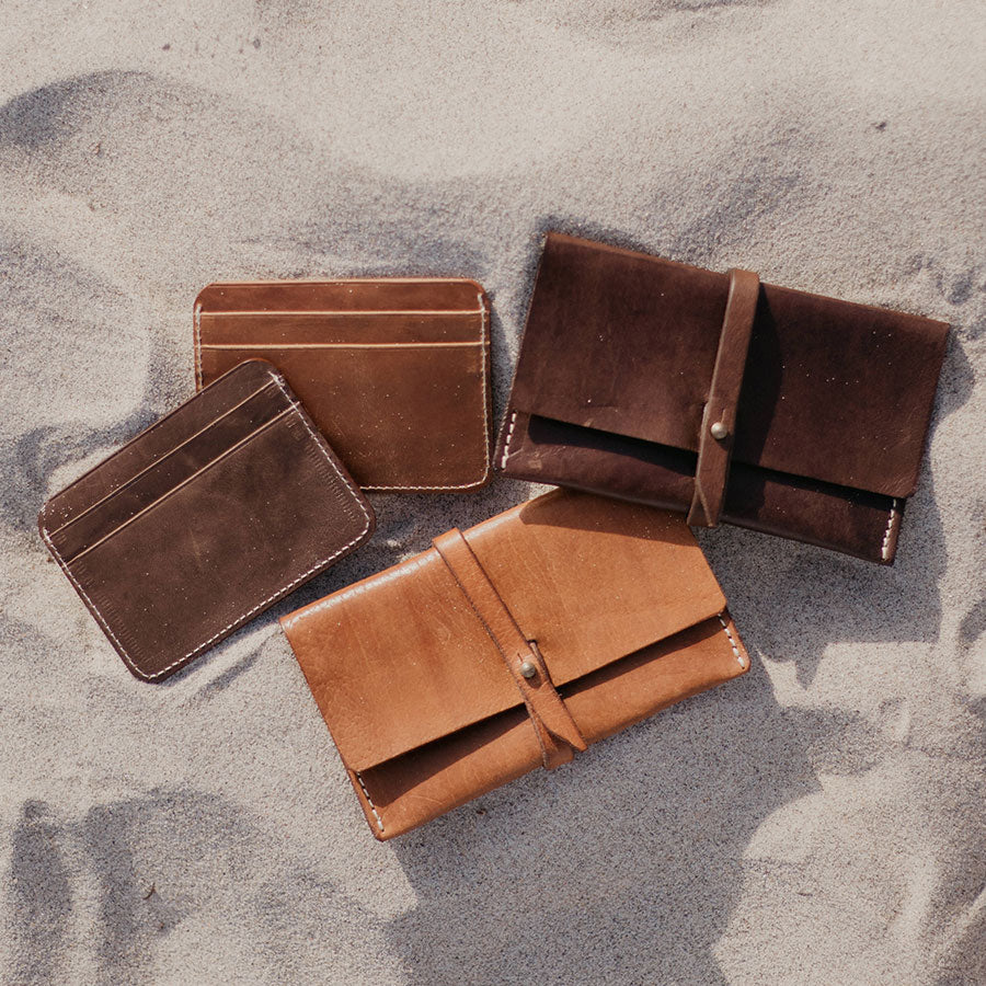 Made by Minga | Unisex Pocket Wallet | Handmade | Vegetable Tanned