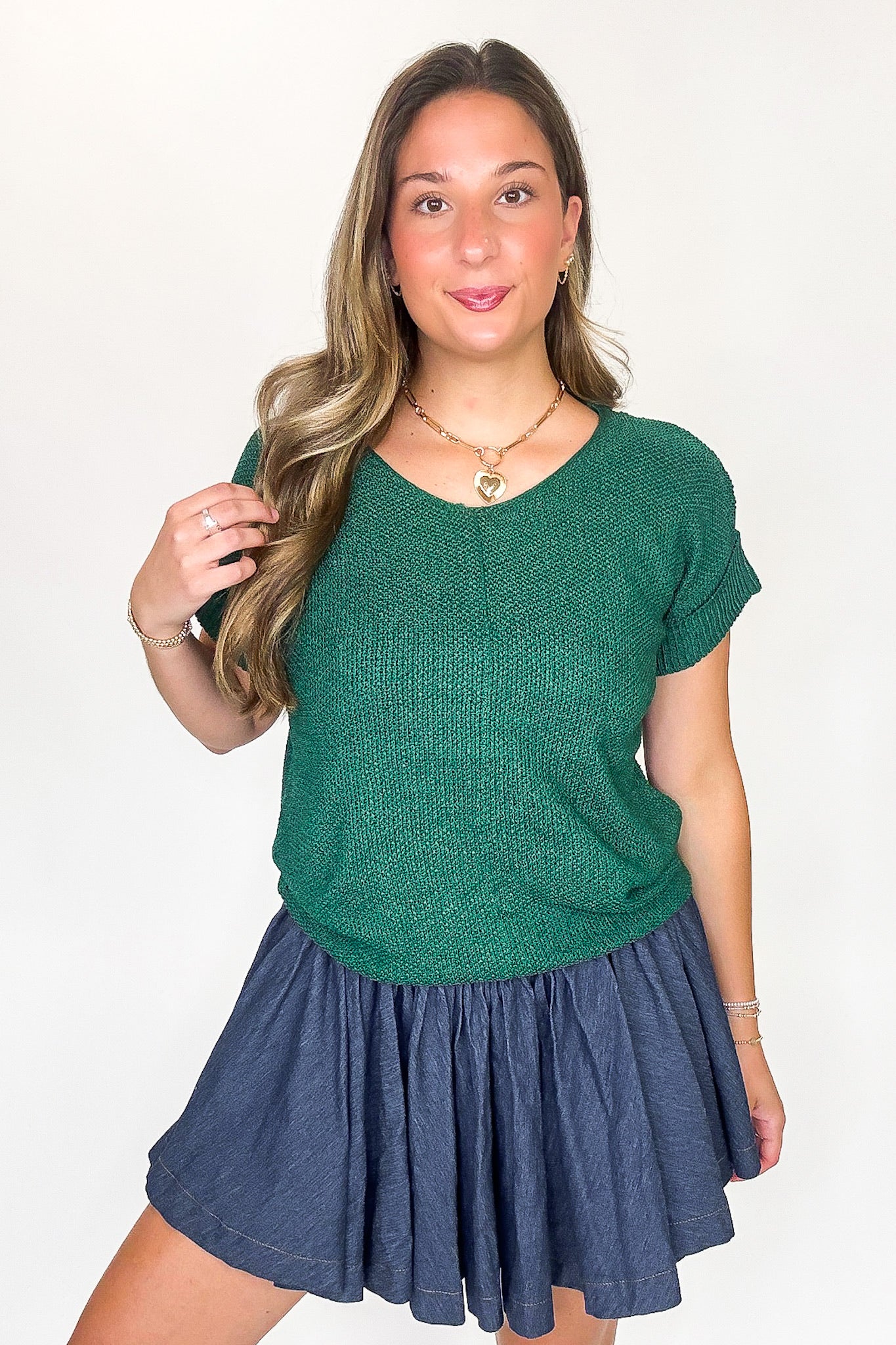 Soft Form Short Sleeve Knit Top - BACK IN STOCK · Madison + Mallory