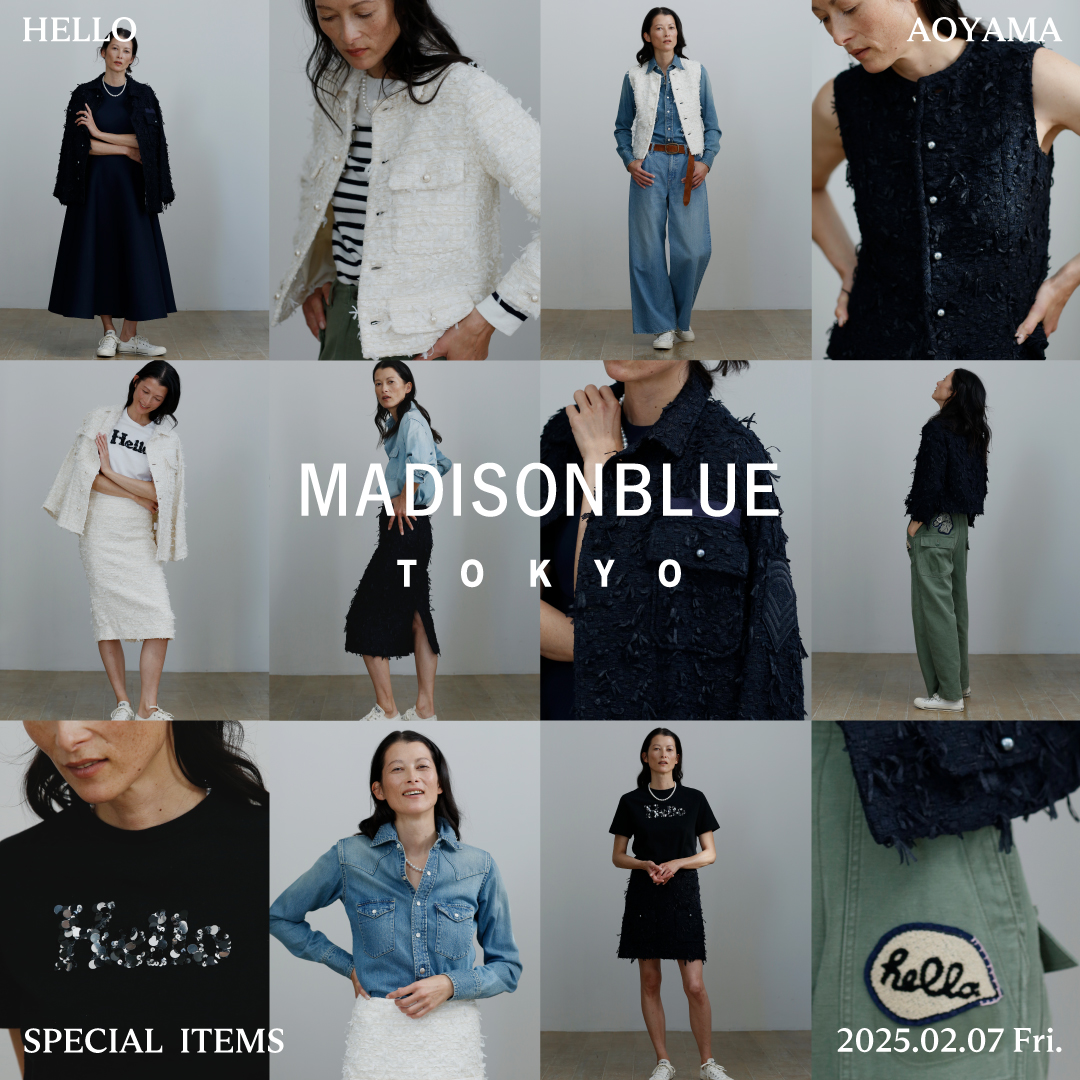 MADISONBLUE TOKYO オープン記念商品 | MADISONBLUE Official website