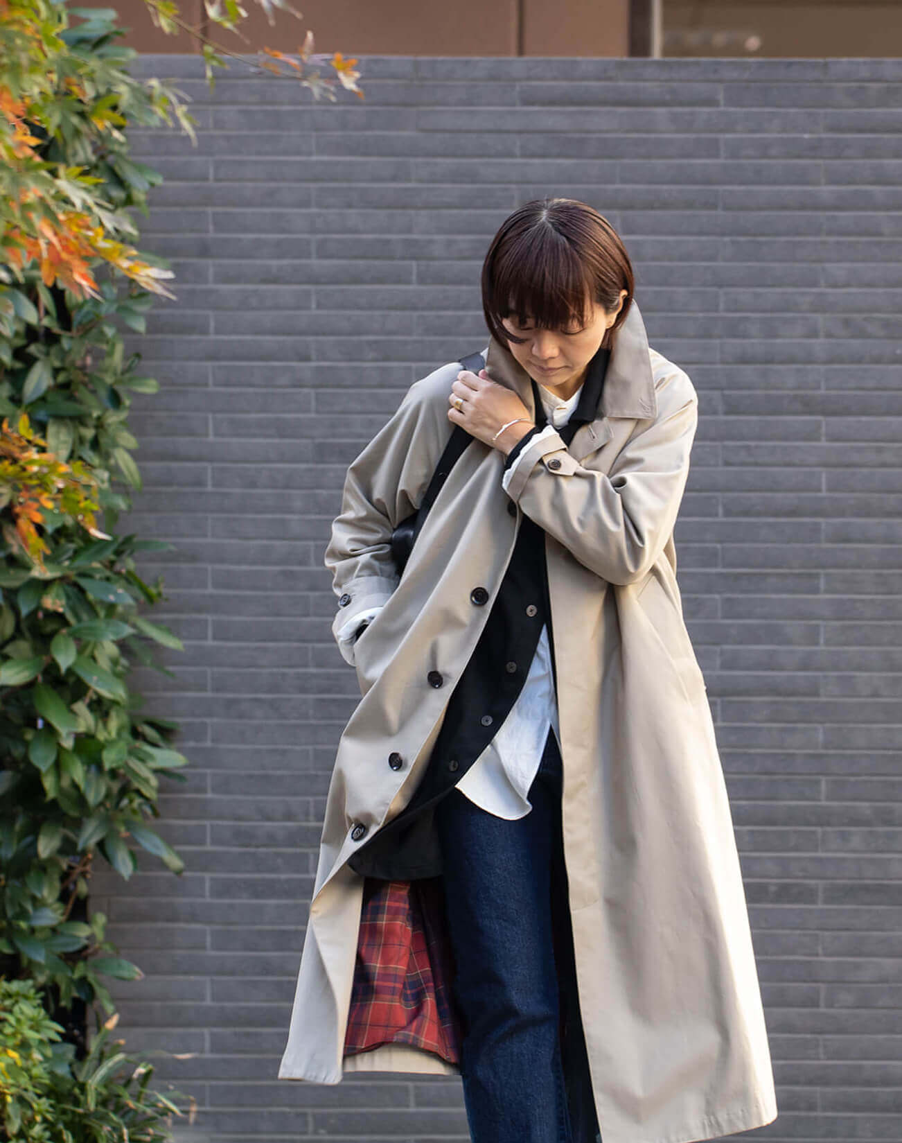 シェルブールコート ベージュ」【予約】2026年3月中旬から末頃入荷予定