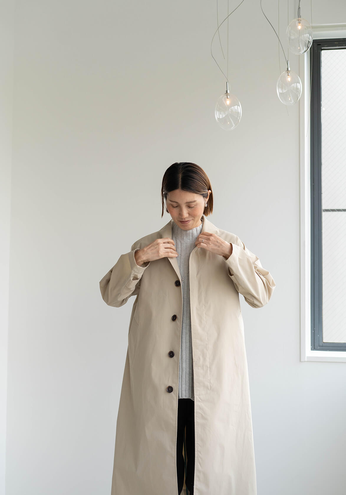 ロシュフォールコート」「Loshfall Coat」soutiencollar（ステンカラー