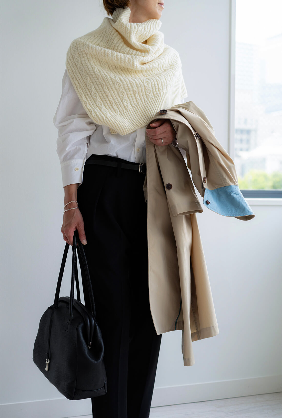 ロシュフォールコート」「Loshfall Coat」soutiencollar（ステンカラー